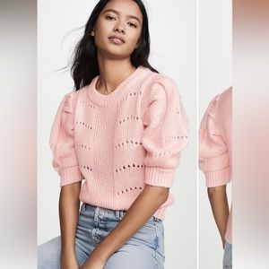 English factory short sleeve sweater in xs